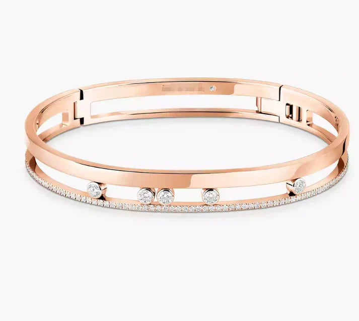 [Lume Jewelry]M Roman Diamond Bracelet
