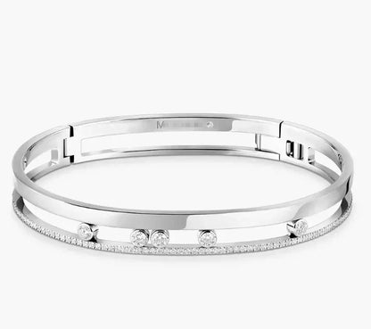 [Lume Jewelry]M Roman Diamond Bracelet