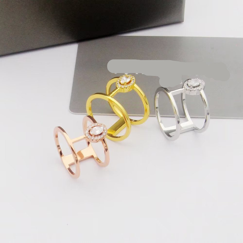 [Lume Jewelry]Move Romane Diamond Ring（副本）