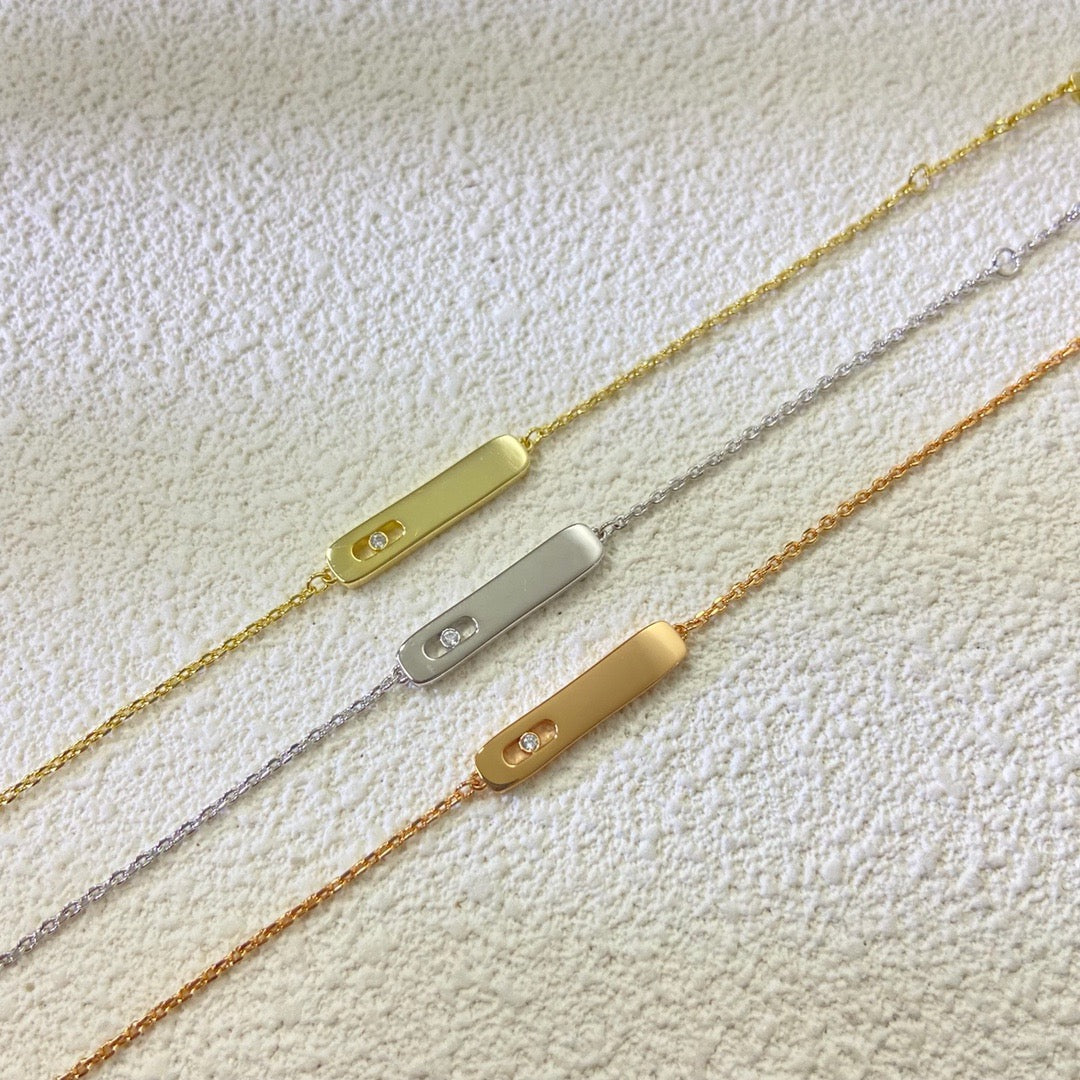 [Lume Jewelry]My First Diamond Bracelet(Adjustable)
