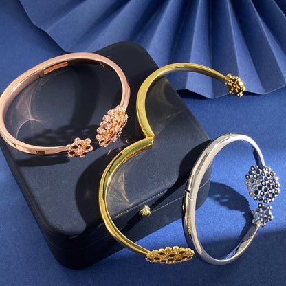 ¡®Lume Jewelry¡¯ Honeycomb Diamond Open Bangle