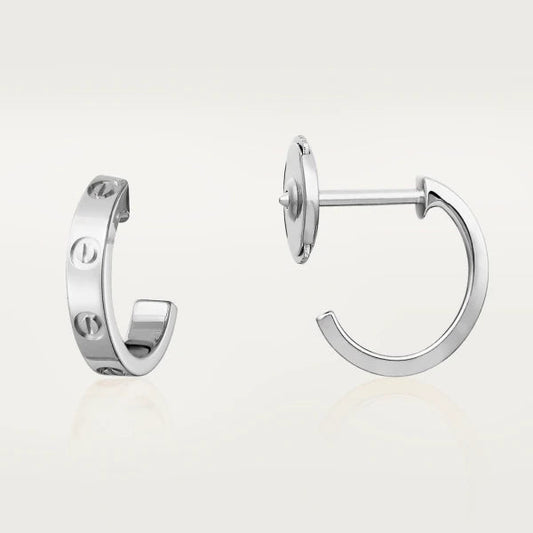 「ルームジュエリー」ラブイヤリング 2.65MM シルバー