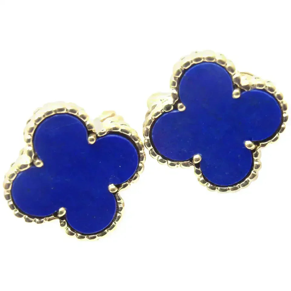 Lume Jewelry「CLOVER MINI 9.5MM ターコイズピアス」
