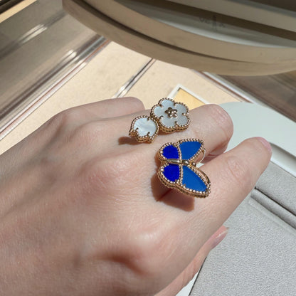 [Lume Jewelry] 2026年新作 スプリングラッキー3モチーフ ゴールドリング