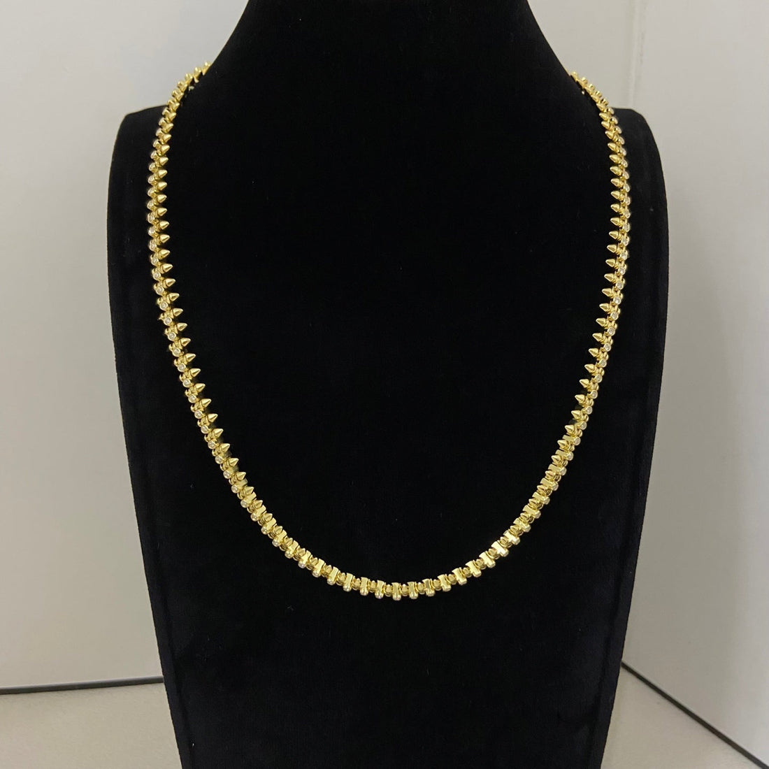 Lume Jewelry「アミュレット ローズゴールド ピンクマザーオブパール ネックレス」