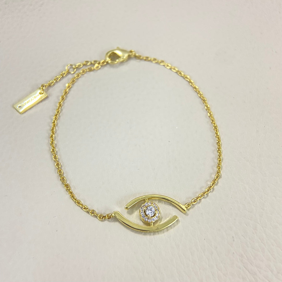 [Lume Jewelry]Lucky Eye Pave-Set Diamond Bracelet