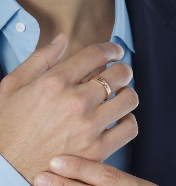 Lume Jewelry ALLIANCE LIENS VIDENCE 4MMリング