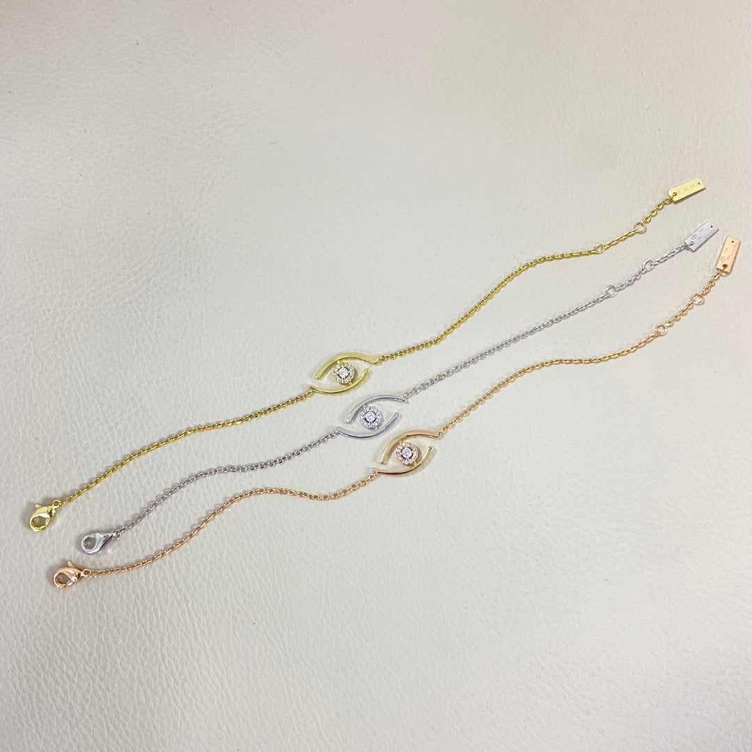 [Lume Jewelry]Lucky Eye Pave-Set Diamond Bracelet