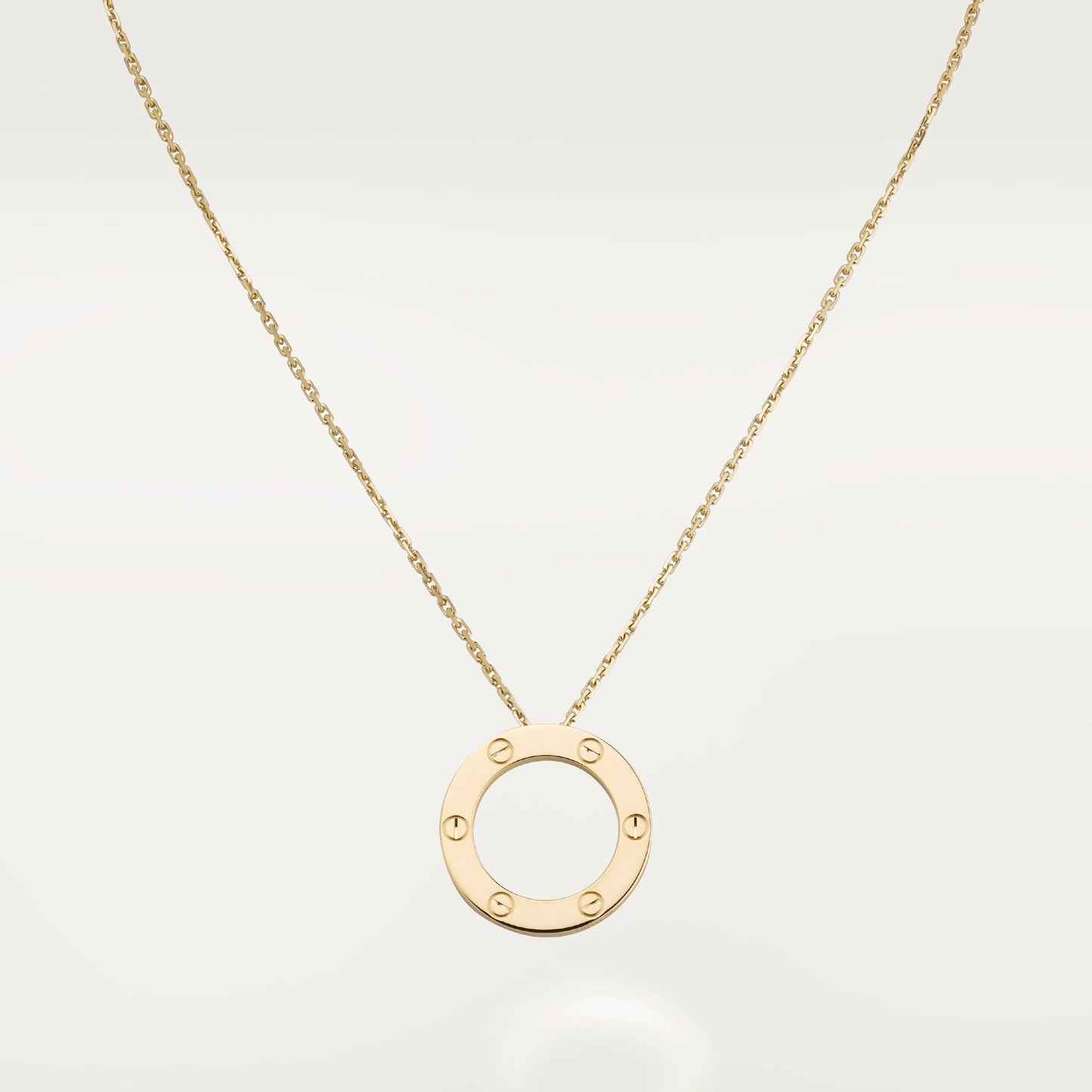 Lume Jewelry 「LOVE ネックレス 16mm」