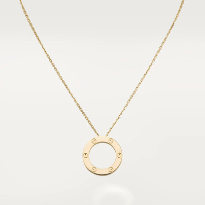 Lume Jewelry 「LOVE ネックレス 16mm」