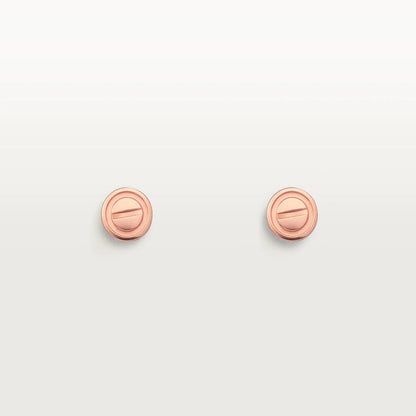 「ルンメジュエリー」ラブイヤリング ピンクゴールド 10MM