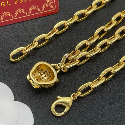 Lume Jewelry『アミュレット シルバー フル ダイヤモンド ネックレス』