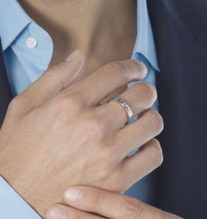 Lume Jewelry ALLIANCE LIENS VIDENCE 4MMリング