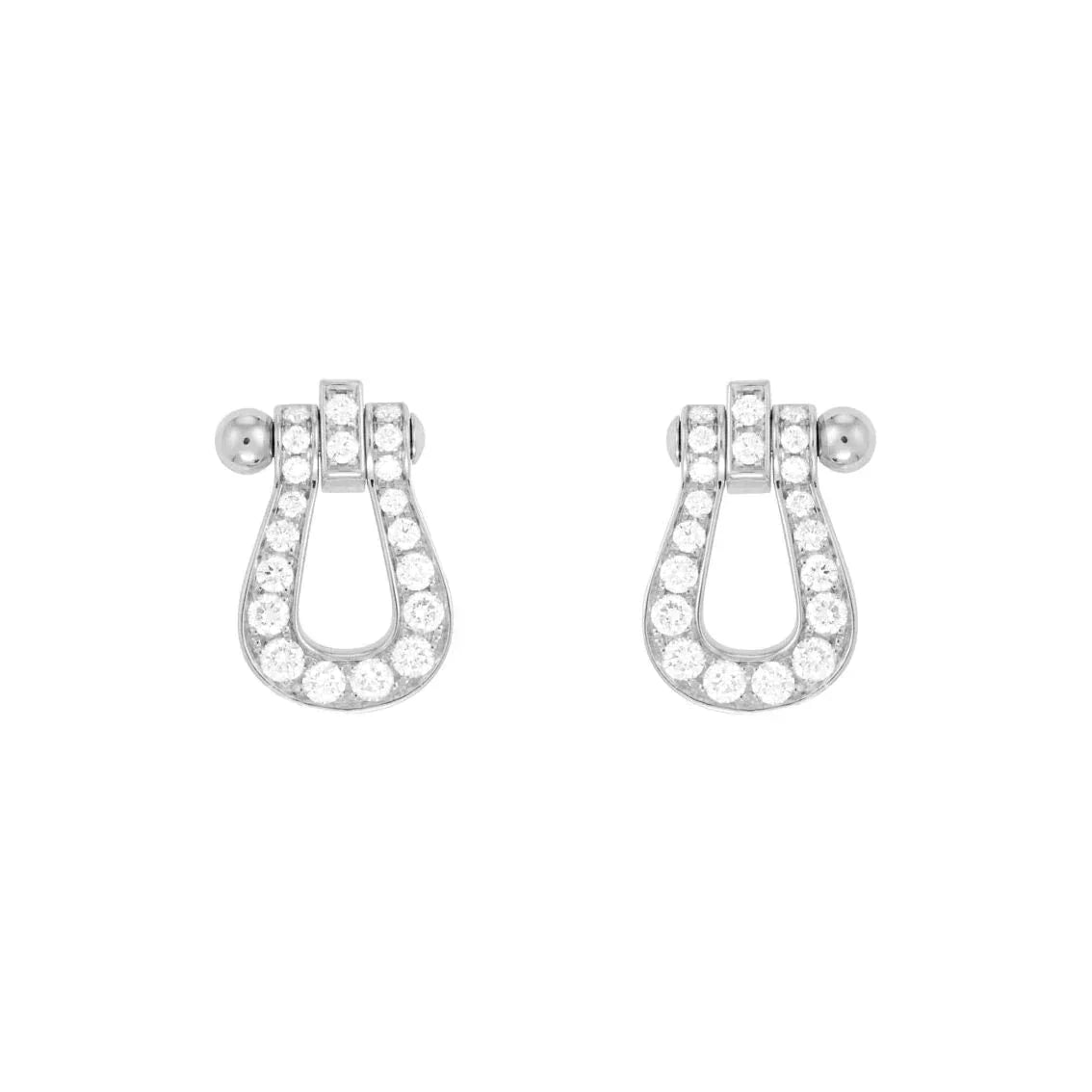 「リュムジュエリー」フォース10 フルダイヤモンド スタッドピアス ミニモデル