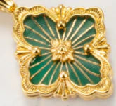 [Lume Jewelry] B.C.L SMALL SIZE ENAMEL NECKLACE£¨Various colors)