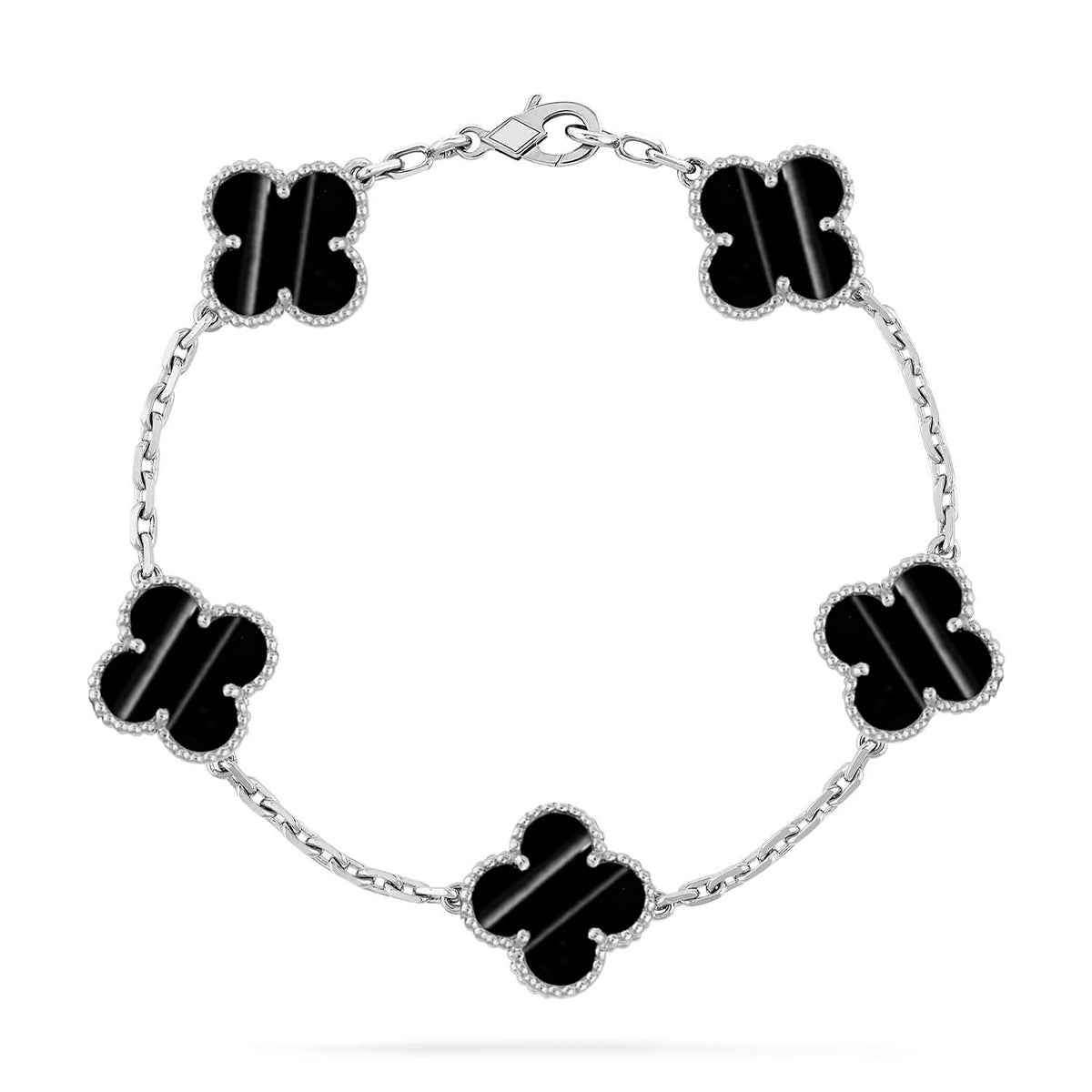 [Lume Jewelry]新作 クローバー 5モチーフ パルサーストーン ブレスレットコレクション