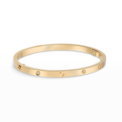 Lume Jewelry「LOVE BRACELET 3.65MM 6 DIAMONDS」