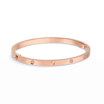 Lume Jewelry「LOVE BRACELET 3.65MM 6 DIAMONDS」
