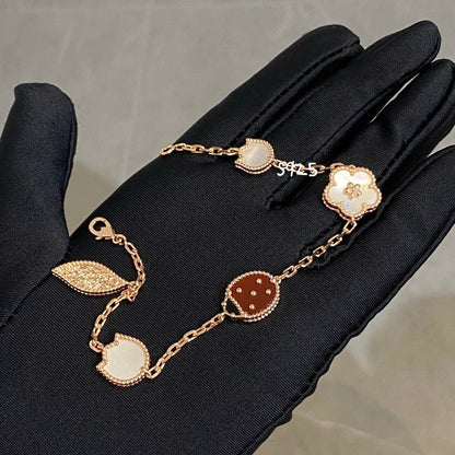 Lume Jewelry ラッキー スプリング 5モチーフ ブレスレット