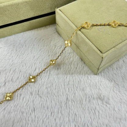[Lume Jewelry]新作 CLOVER 6モチーフ ダイヤモンド ブレスレット