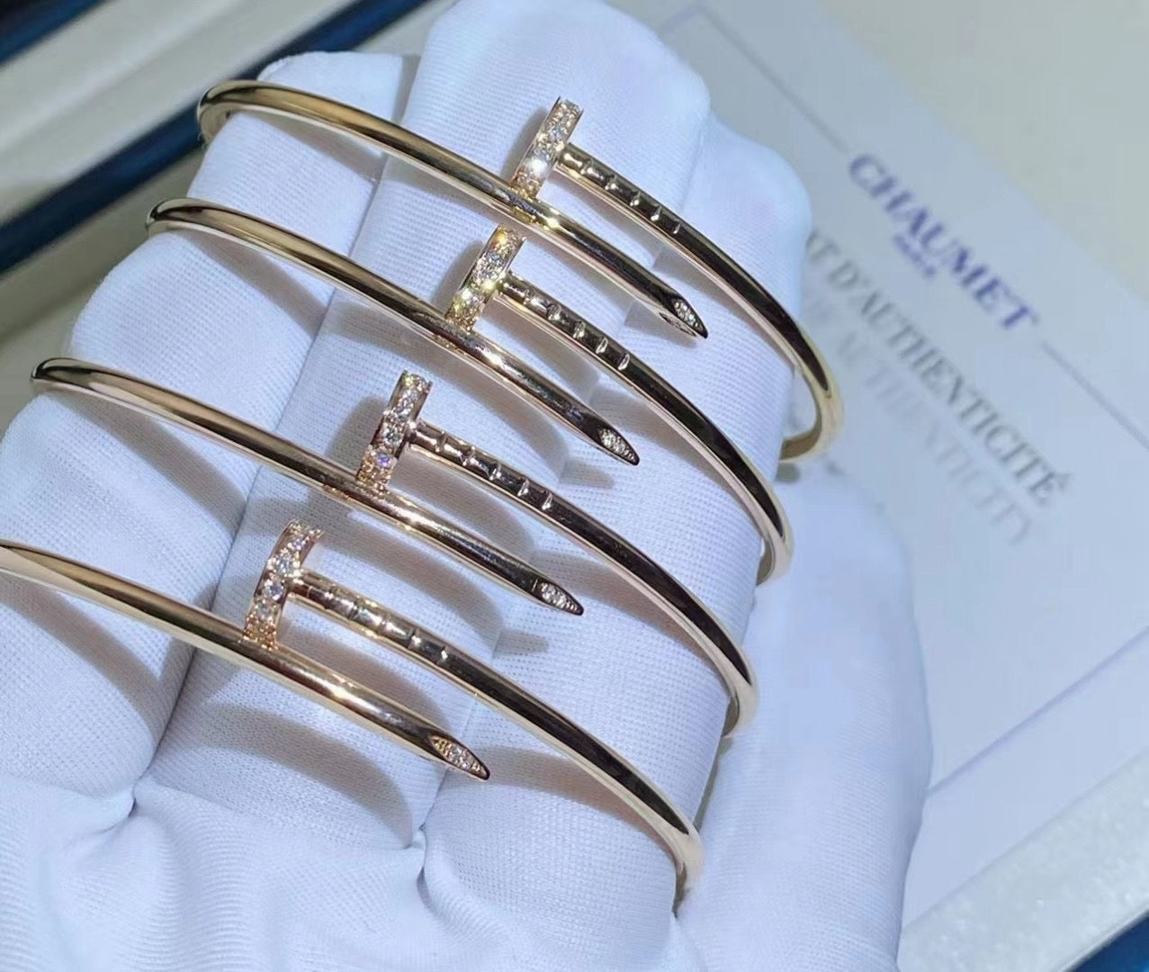 Lume Jewelry JUSTE BRACELET 2.5MM DIAMONDS