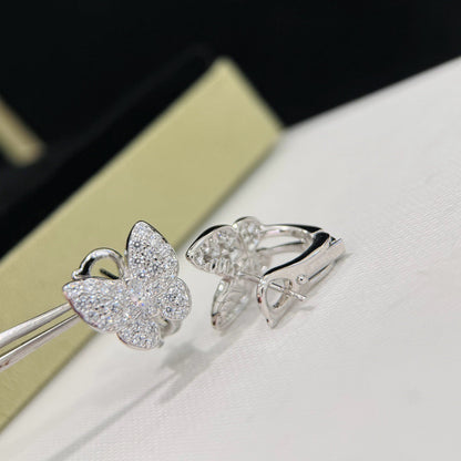 Lume Jewelry「バタフライ オールダイヤモンドピアス」