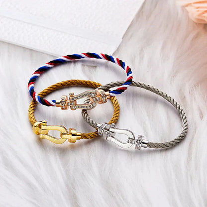Lume Jewelry「FORCE LARGE HORSESHOE NO DIAMOND BRACELET GOLD」