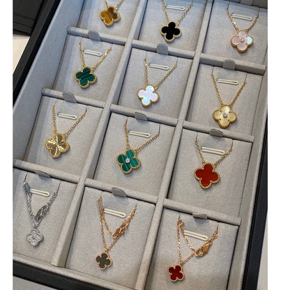 Lume Jewelry CLOVER 15MM レーザーネックレス