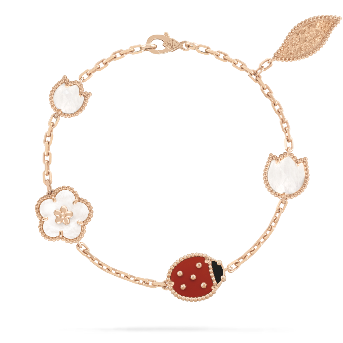 Lume Jewelry ラッキー スプリング 5モチーフ ブレスレット