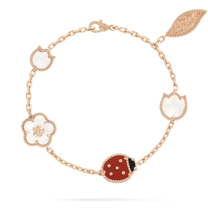 Lume Jewelry ラッキー スプリング 5モチーフ ブレスレット
