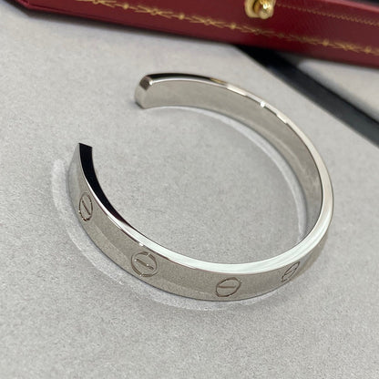 Lume Jewelry 「LOVE BRACELET」6.1MM 1ダイヤモンド オープンカフ