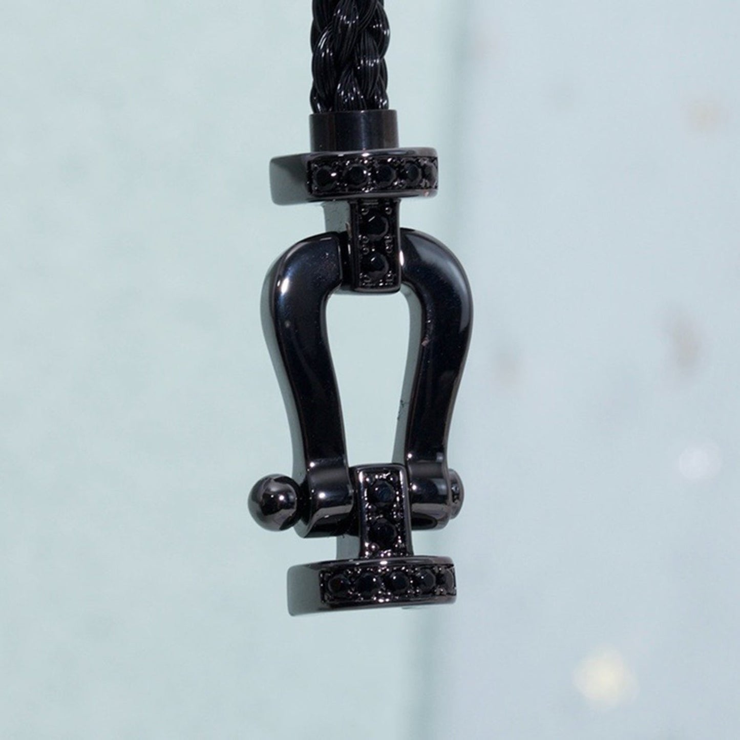 Lume Jewelry「フォース ラージ シリーズ」ホースシュー ブラックサムライ ブレスレット