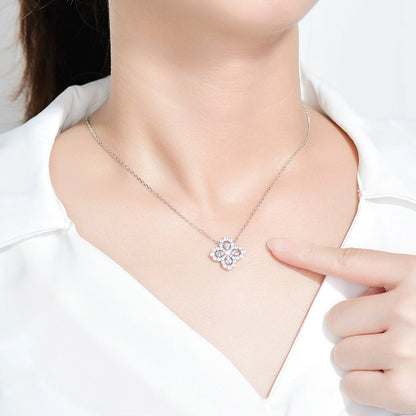 ルーメジュエリー®LOOP NECKLACE フルモチーフダイヤモンド 16MM マルチカラー