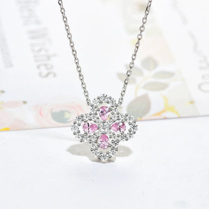 ルーメジュエリー®LOOP NECKLACE フルモチーフダイヤモンド 16MM マルチカラー