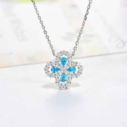 ルーメジュエリー®LOOP NECKLACE フルモチーフダイヤモンド 16MM マルチカラー