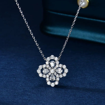 ルーメジュエリー®LOOP NECKLACE フルモチーフダイヤモンド 16MM マルチカラー