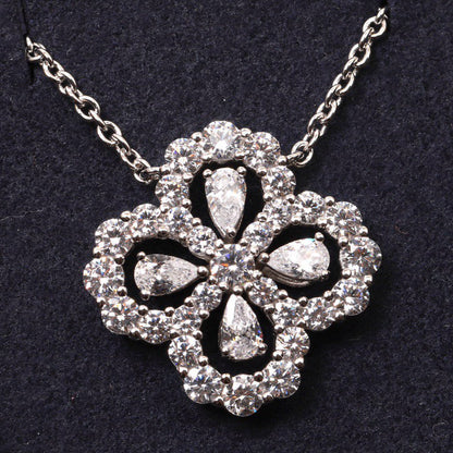 ルーメジュエリー®LOOP NECKLACE フルモチーフダイヤモンド 16MM マルチカラー