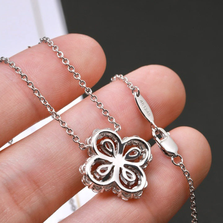ルーメジュエリー®LOOP NECKLACE フルモチーフダイヤモンド 16MM マルチカラー
