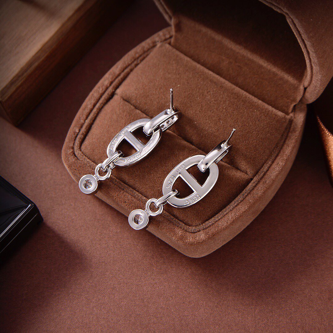 Lume Jewelry HM チェーンダイヤモンドイヤリング