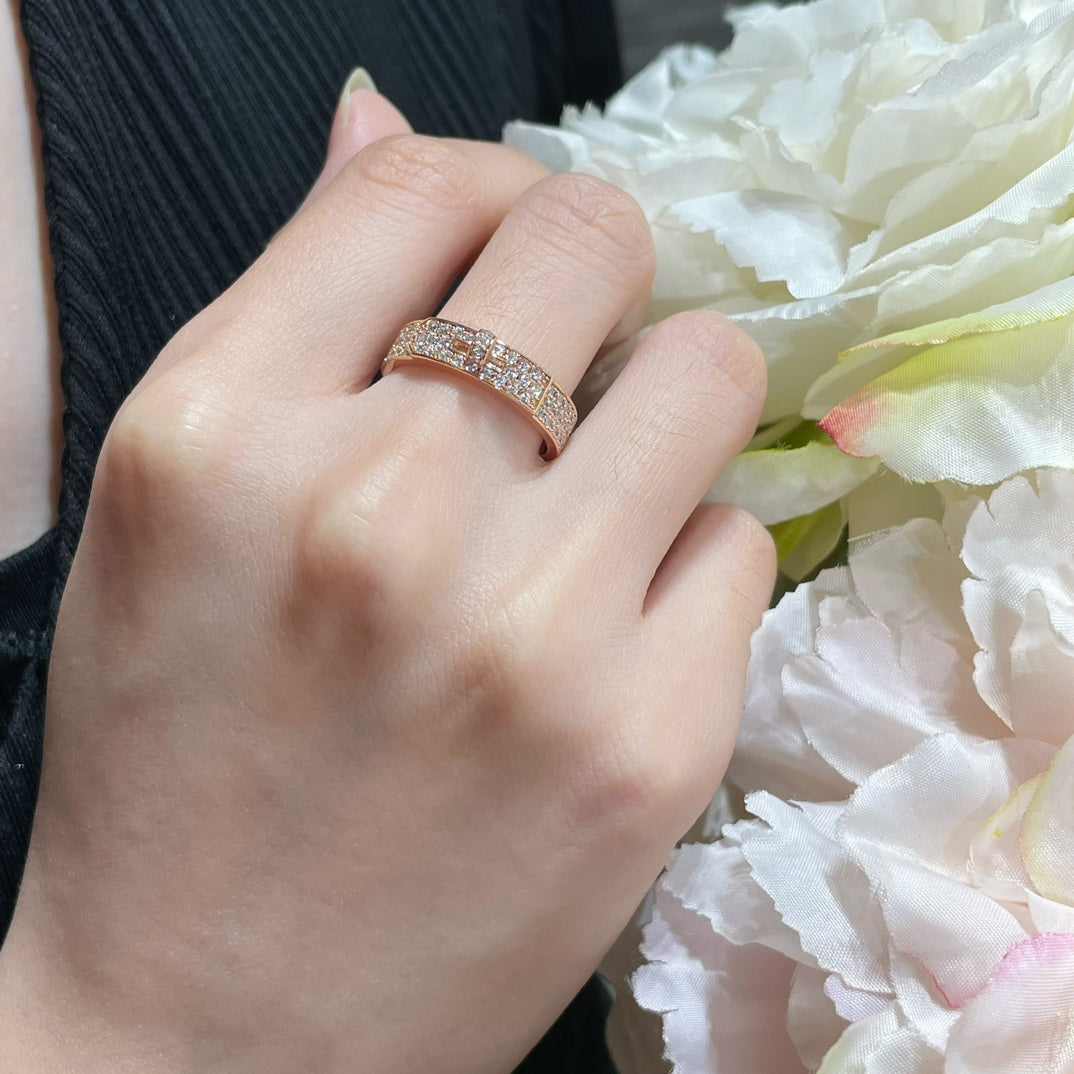 『Lume Jewelry』ケリー ピンクゴールド ダイヤモンドリング