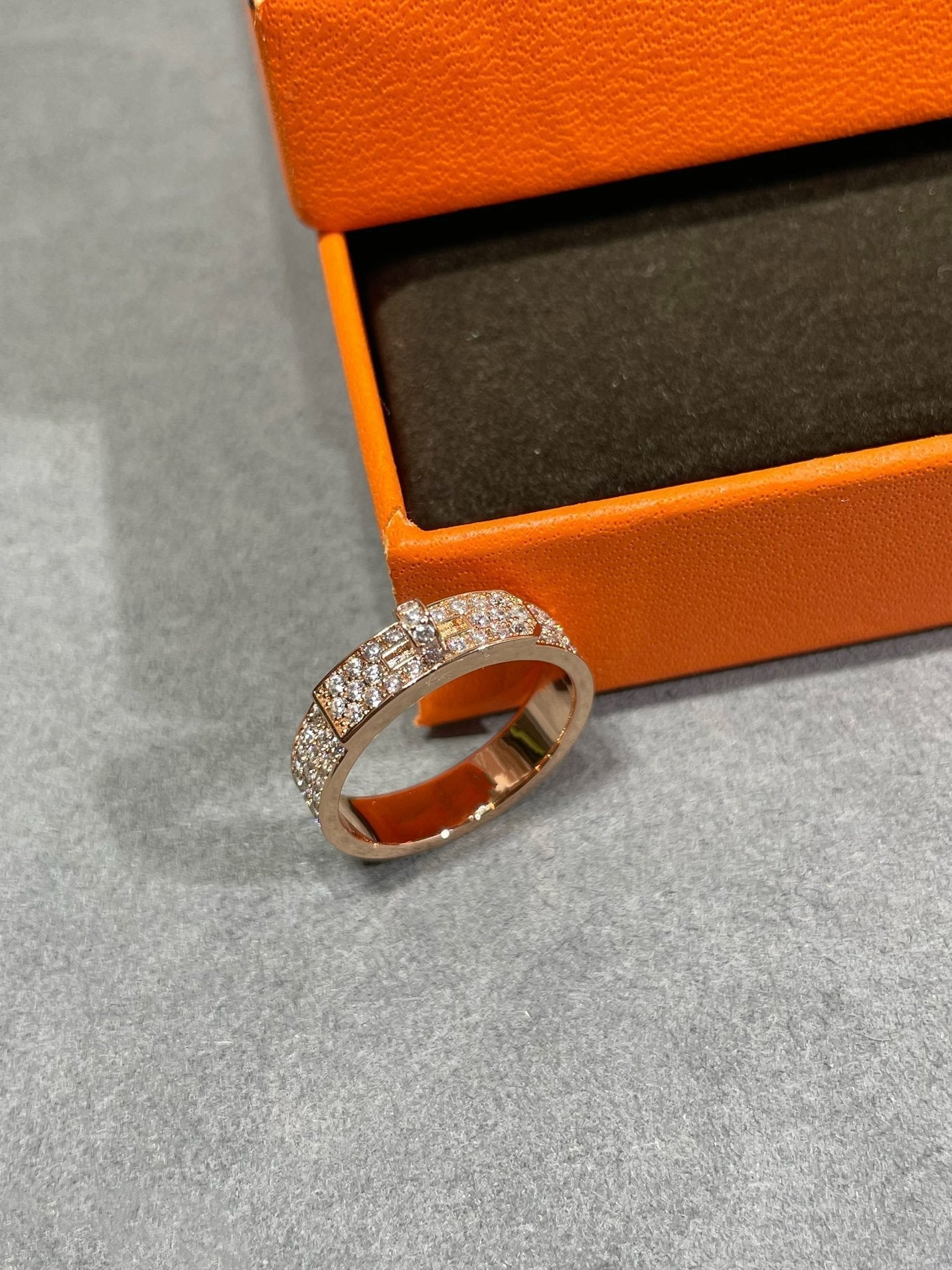 『Lume Jewelry』ケリー ピンクゴールド ダイヤモンドリング