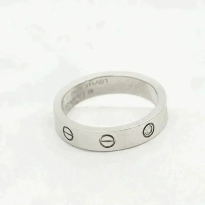 Lume Jewelry「LOVE RING 4MM 1 DIAMOND SILVER」