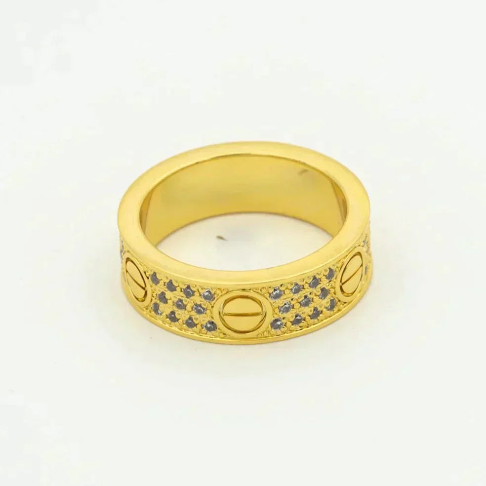 Lume Jewelry 『LOVE RING 5.5MM DIAMONDS PAVED』