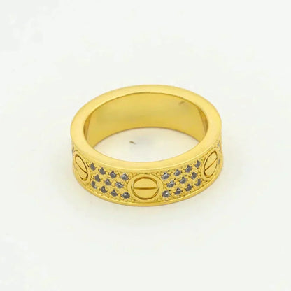 Lume Jewelry 『LOVE RING 5.5MM DIAMONDS PAVED』