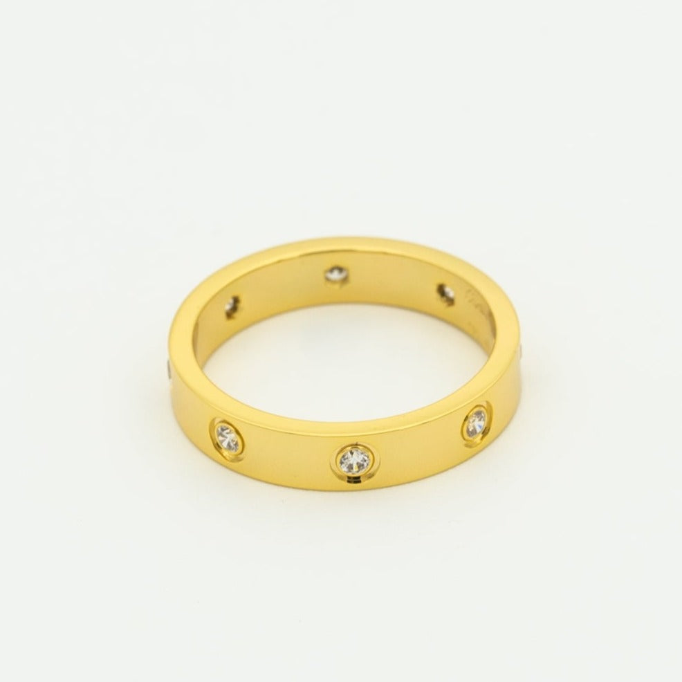 「ルメール ジュエリー」LOVE リング 3.6MM 8ダイヤモンド