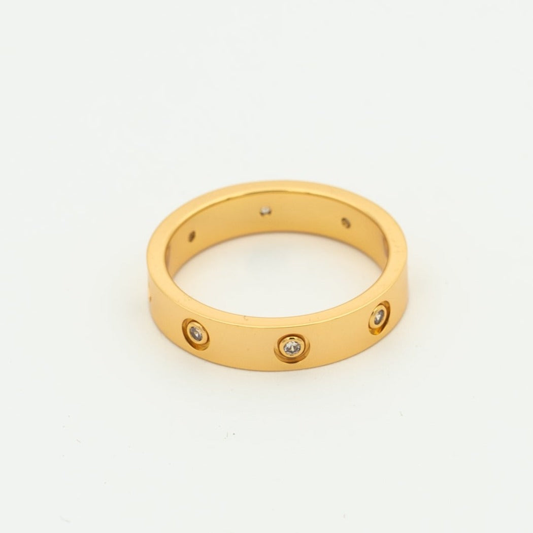 「ルメール ジュエリー」LOVE リング 3.6MM 8ダイヤモンド