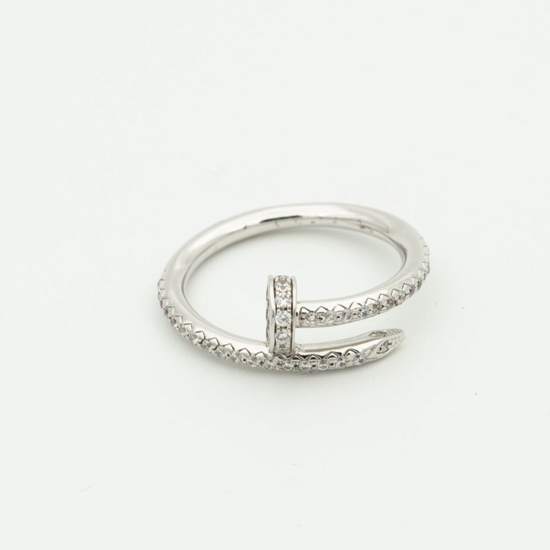 「ルーンジュエリー」ジュステ リング 1.8mm シルバー ダイヤモンド