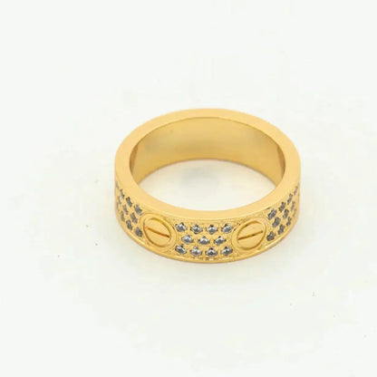 Lume Jewelry 『LOVE RING 5.5MM DIAMONDS PAVED』