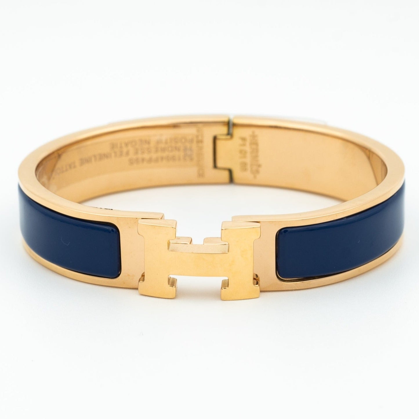 「Lume Jewelry」H ブルーブレスレット