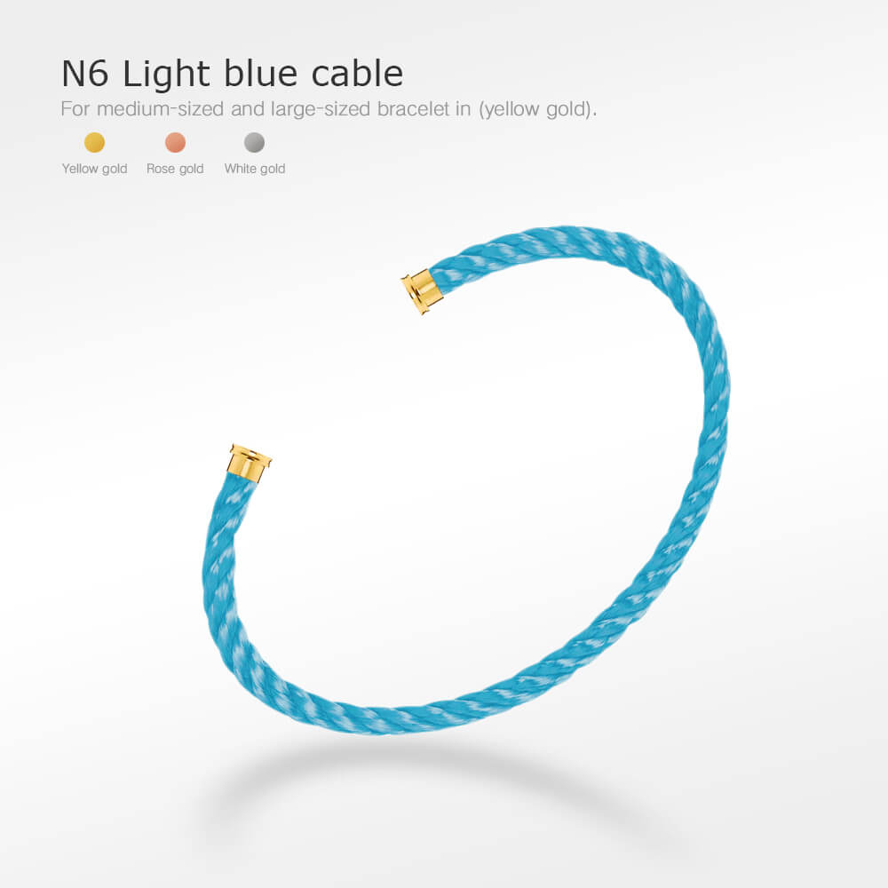 『Lume Jewelry』フォースシリーズ ブレスレットケーブル 50種類 (DIY選択)